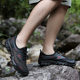 Summer Breathable Mesh Shoes Casual Sports Men's Hollow Hole Shoes Outdoor Mountaineering Shoes Non-slip Wear-resistant Wading Shoes
