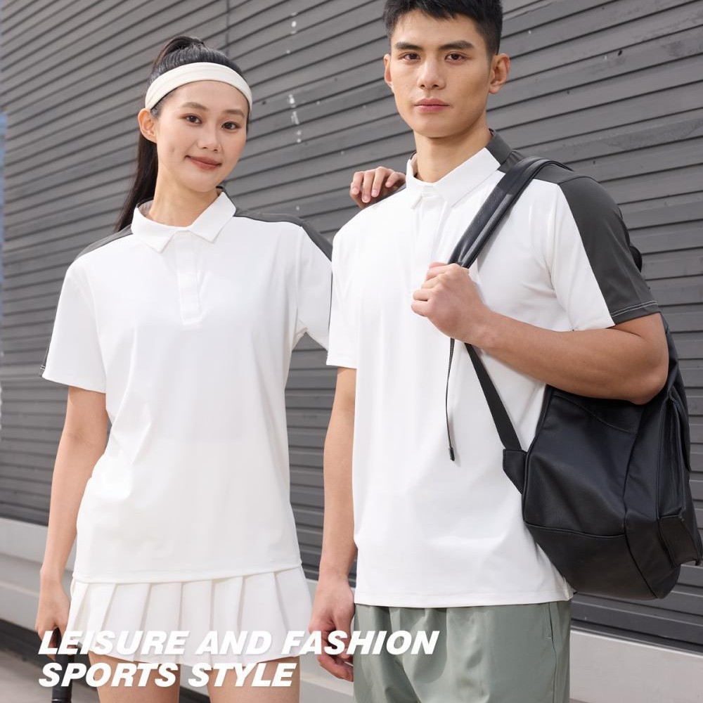 Hengleda 2025 New Polo Quick-Drying T-Shirt Breathable Running Group Sportswear Marathon Outdoor Printed Logo