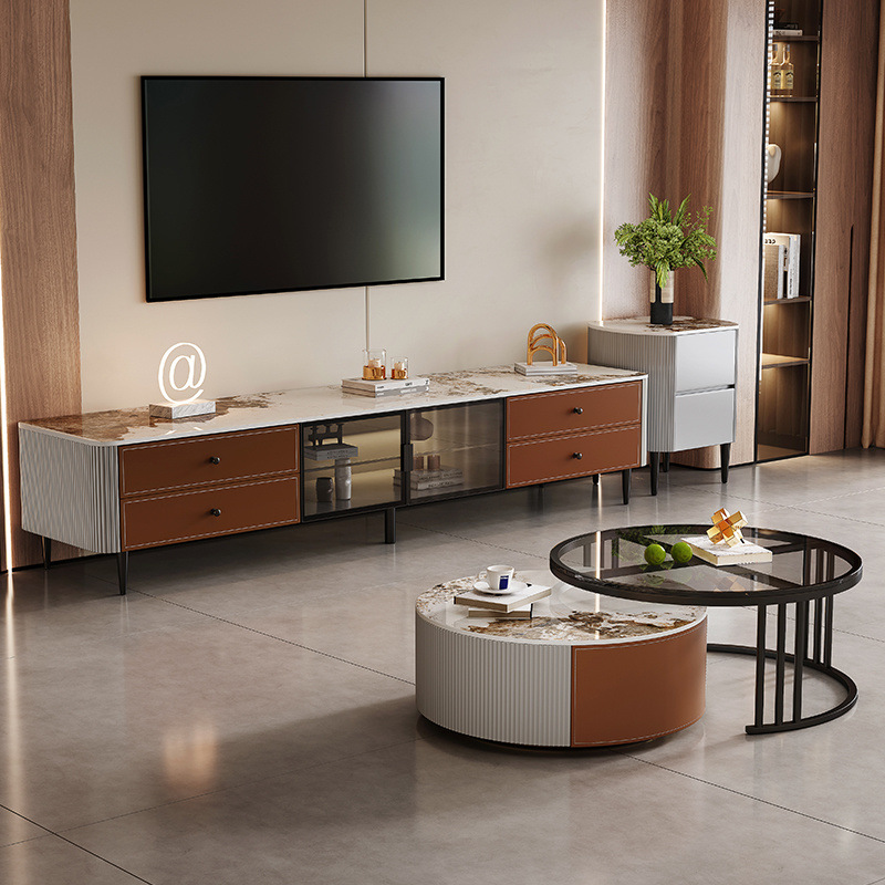 [모던그레이] 뉴업그레이드/브라운 새들가죽/블랙 강화유리