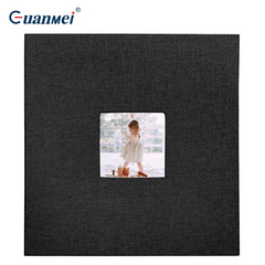Guangmei Factory Fabric Photo Album Children's Growth Memorial Album 12-inch Laminated Viscose Photo Album DIY