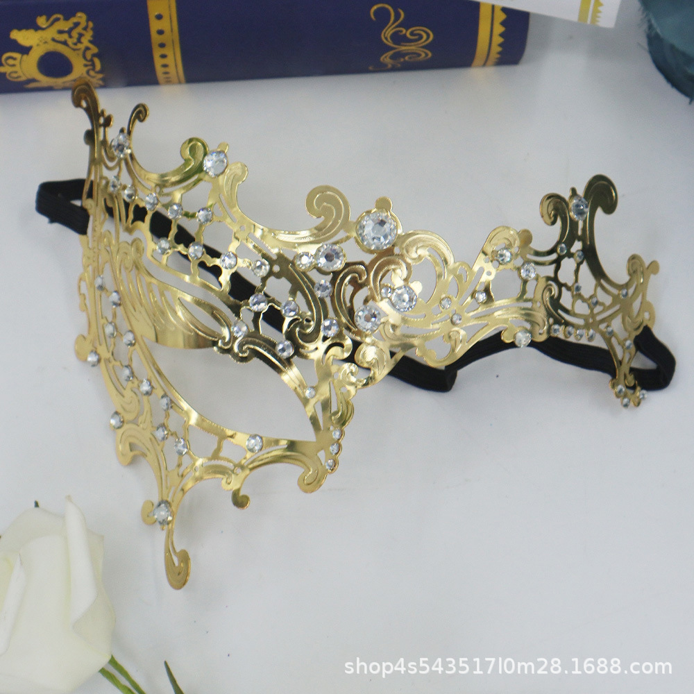 Amazon máscaras de metal calientes, máscaras de hierro forjado, máscaras de alta calidad, máscaras de fiesta de mascaras