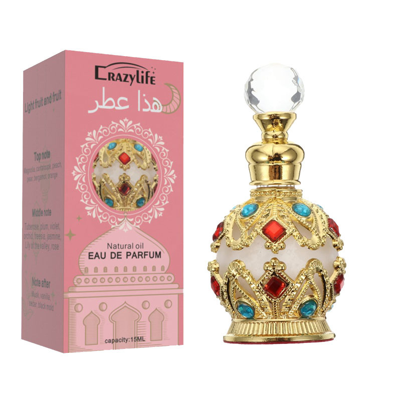 Crazylife Cross-border Middle East Arabia Dubai Light ZHEN My Perfume Ladies Fragrance Essential Oil 15ml