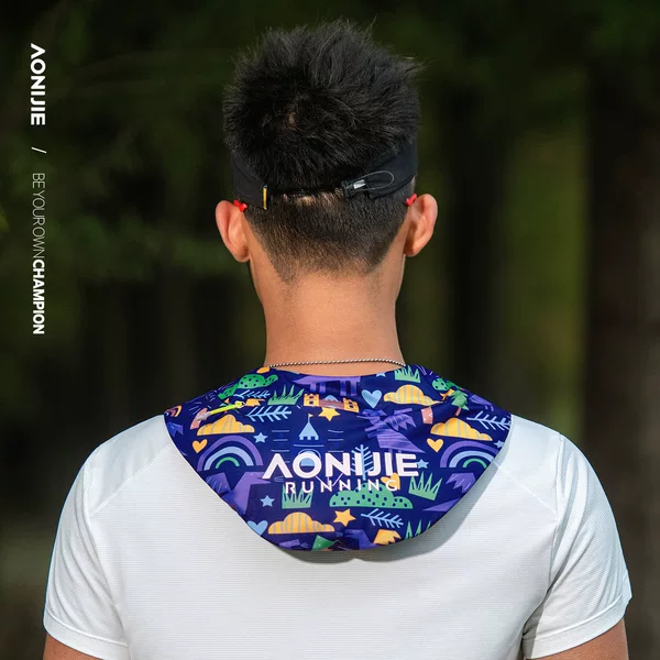 Onijie Sports Ice Towel for Men and Women Outdoor Running Cross-Country Cooling Ice Towel Absorbs Sweat, Quick-Drying and Cool Ice Silk Scarf