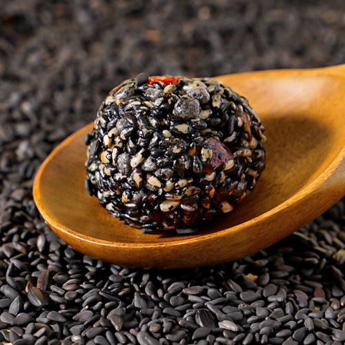 Sesame balls Wubao black sesame balls wholesale black sesame balls red dates wolfberry black mulberry sesame balls bulk delivery