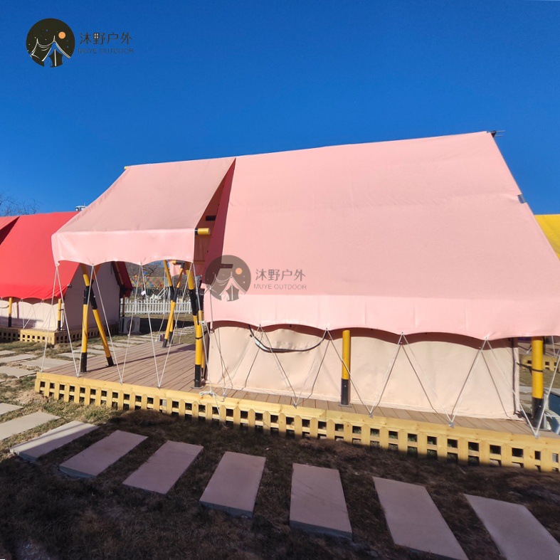Muye campamento al aire libre Luz de lujo cama y desayuno tienda del hotel estructura de madera restaurante comedor bar alojamiento tienda de campaña Hotel