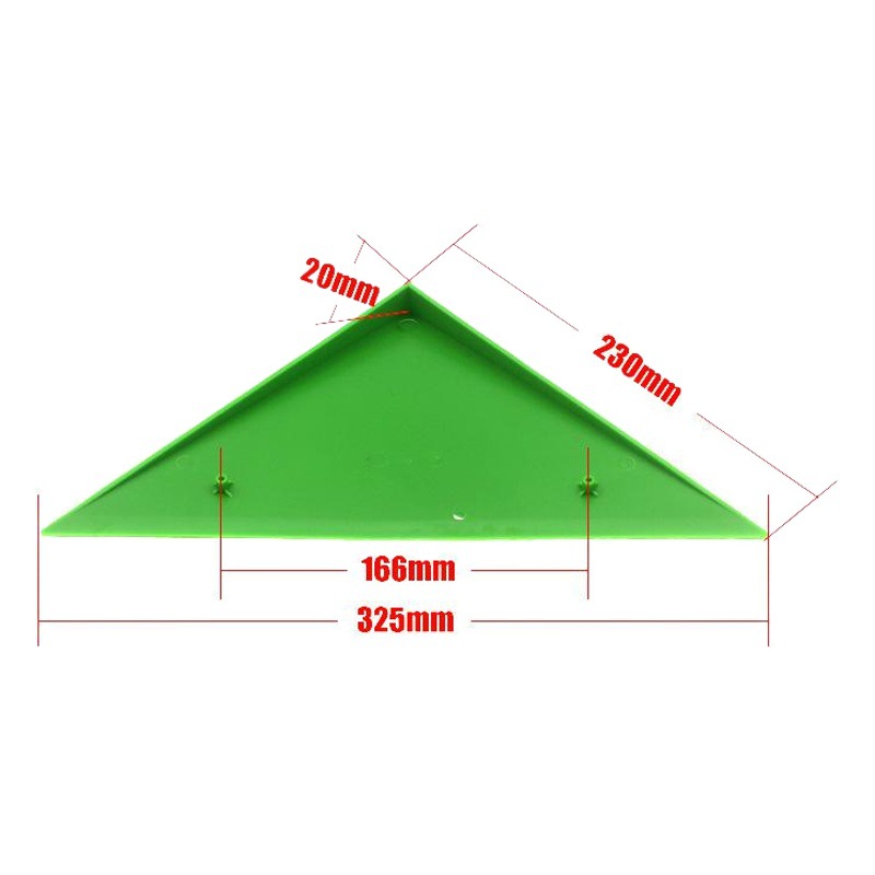 Accesorios de mesa de fútbol de mesa dinámico 5529 máquina de fútbol de mesa triángulo borde 8 Varilla de mesa de tenis de mesa triángulo de borde