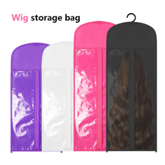 かつら収納袋防塵袋包装袋ロングハンガーコスプレ不織布ジッパークロスボーダーWig bag