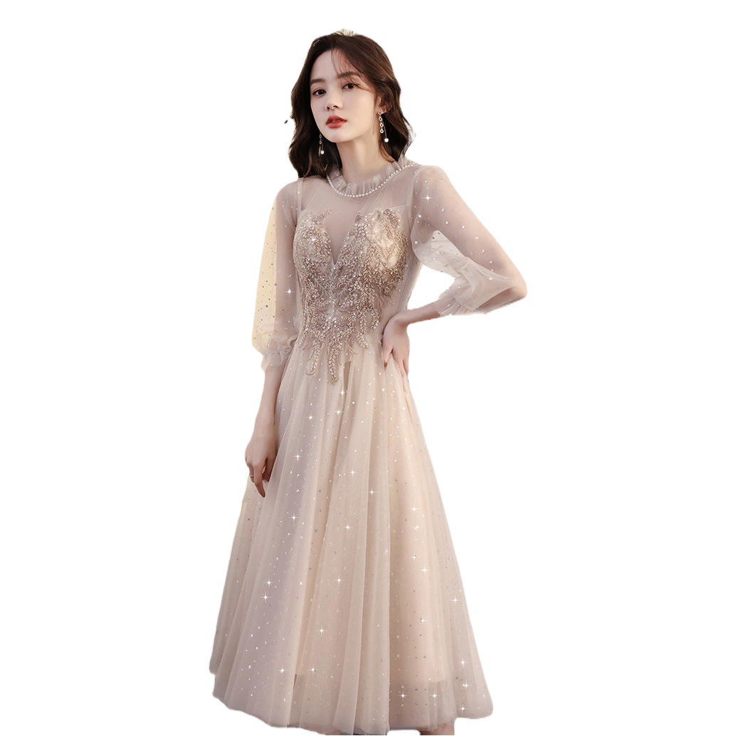 Ropa informal que se puede usar como vestido formal, nuevo estilo de verano 2026, vestido de dama de honor estilo hada, vestido de noche para fiesta de cumpleaños o banquete.
