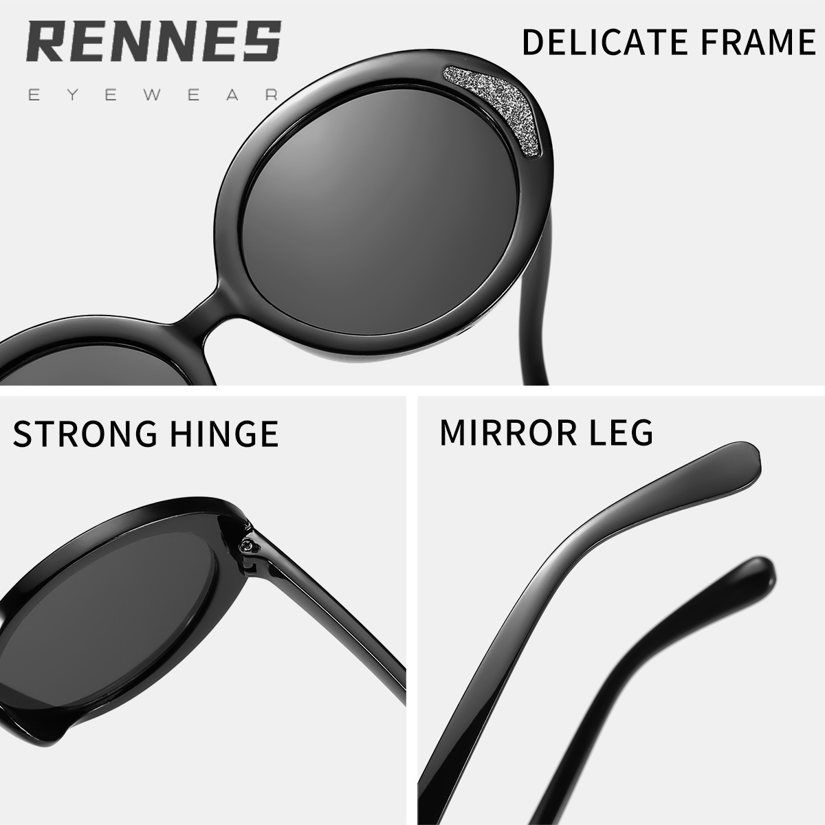 Gafas de sol de montura ovalada de color caramelo para niños transfronterizos, gafas de sol de sombra callejera de moda para bebés lindos