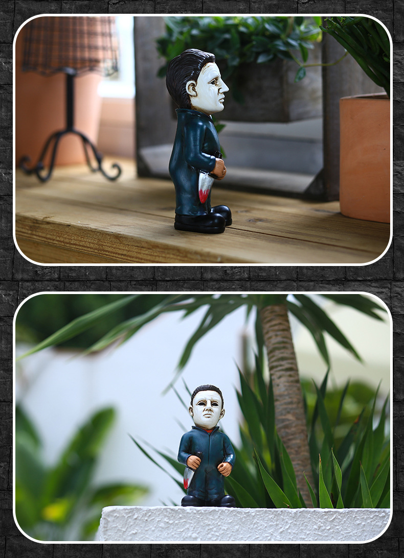 Halloween Michael Myers Synthetic Resin Festival Ornaments display picture 1