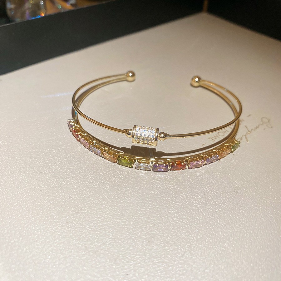 Pulsera elástica de diamantes de múltiples capas con perla artificial ins pulsera de moda exquisita pulsera de alta gama hermosa transfronteriza