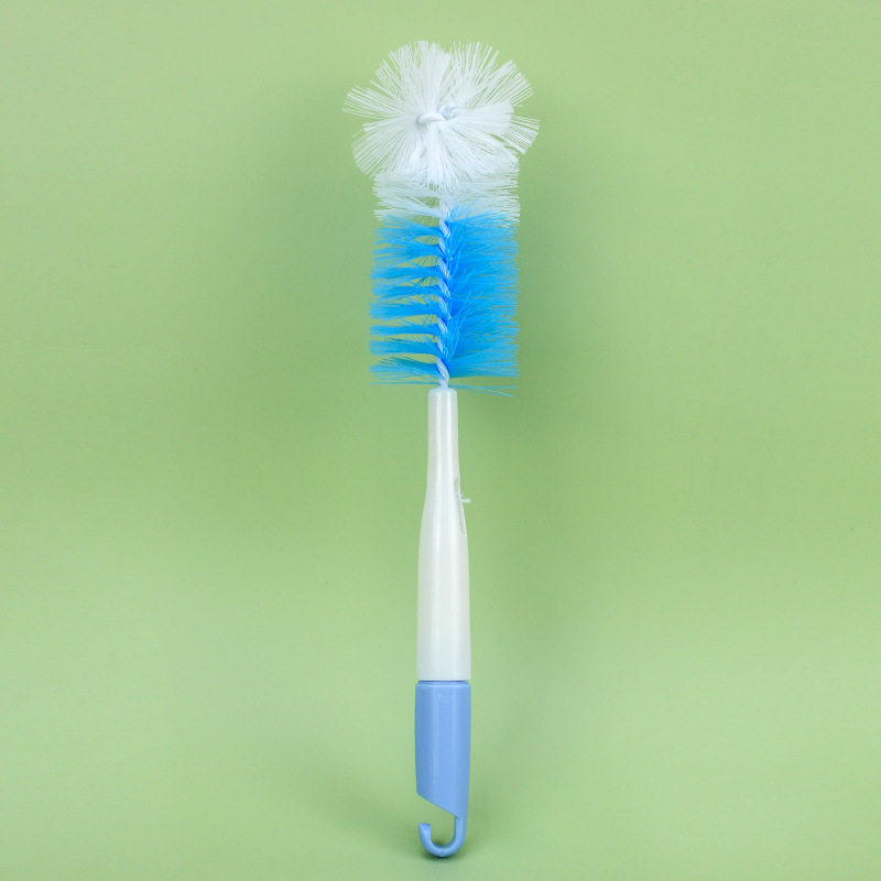 Biberón cepillo de limpieza esponja Copa cepillo pezón cepillo dos en uno traje de cepillo de limpieza sin ángulo muerto cepillo de eliminación de manchas de té