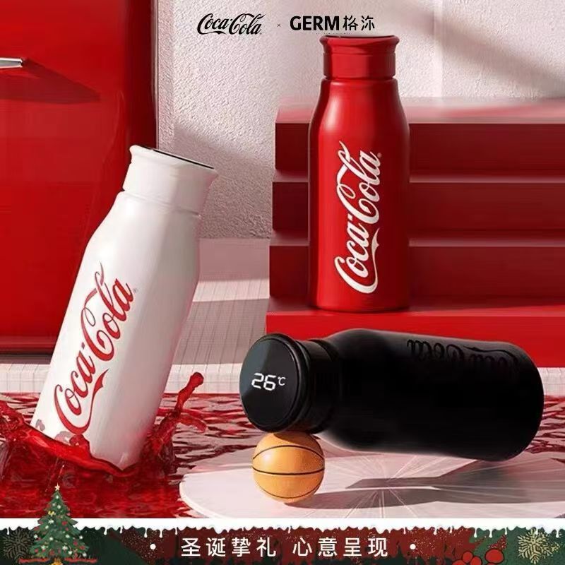 National Day Gift Coca-Cola 316 Stainless Steel Thermos Cup Corporate Gift Teacher's Day Cup Manufacturer