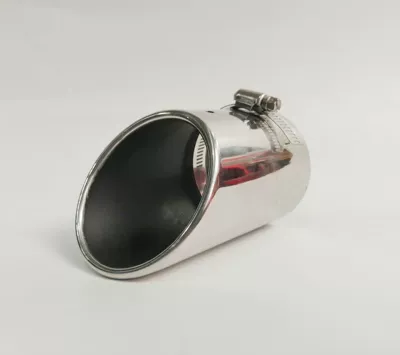 Exhaust Pipe Grilled Blue — Exhaust pipe - clamp-single-model