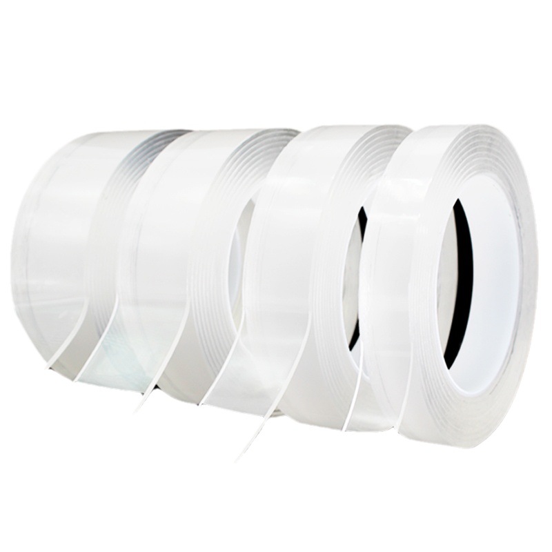 Adhesivo transparente de doble cara resistente al agua adhesivo acrílico nano resistente a altas temperaturas adhesivo