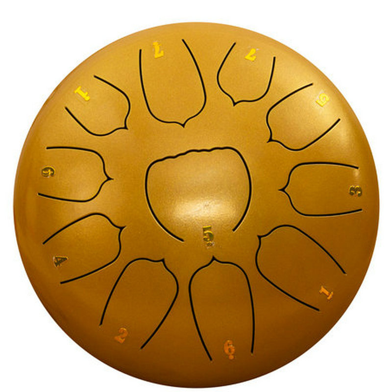 Comercio exterior transfronterizo tambor etéreo 6 / 8 / 10 / 12 pulgadas 15 tonos tambor de niños olvidar tambor de preocupación tambor de disco adulto tambor etéreo