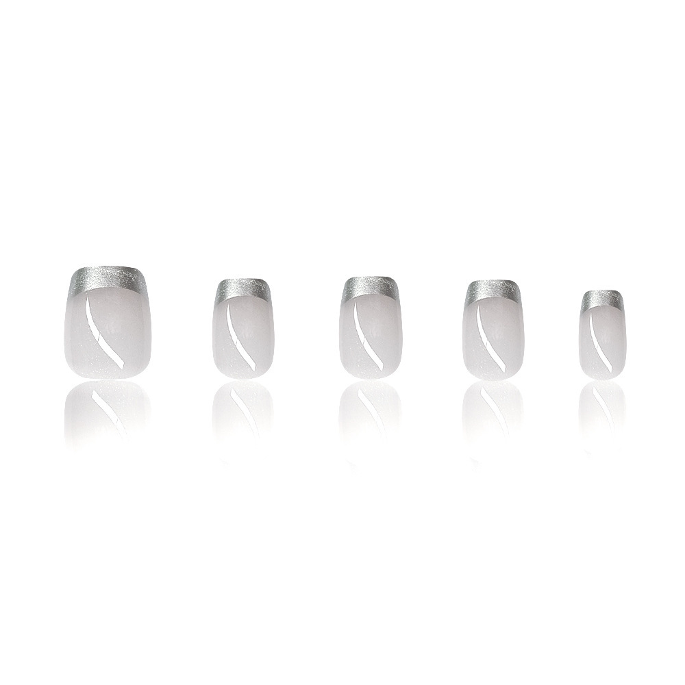 Diez piezas de piezas de uñas de alta calidad hecha a mano, Douyin Xiaohongshu, parche de uñas de venta caliente, armadura de ojo de gato de cristal image 6