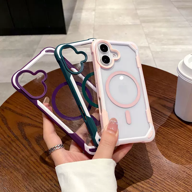 Apple, совместимый двухцветный чехол для iPhone 16, объектив, iPhone, 14 Pro Max