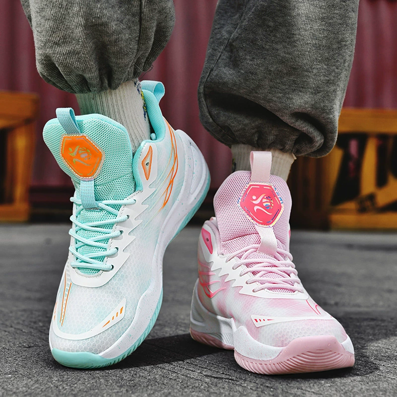 Basketball shoes, footwear, sports shoes, (Cross-border trading), for teenagers