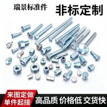 非标异形螺丝定做五金零件螺杆螺栓螺母单头双头丝杆加工