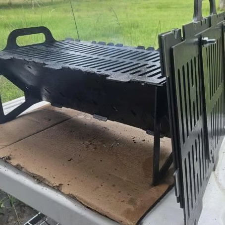Collapsible BBQ Grill for Easy Storage Steel 可折叠烧烤架|undefined