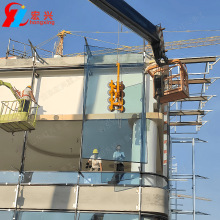 厂家定制电动玻璃吸盘幕墙玻璃吸吊机翻转180度双主机智能保压