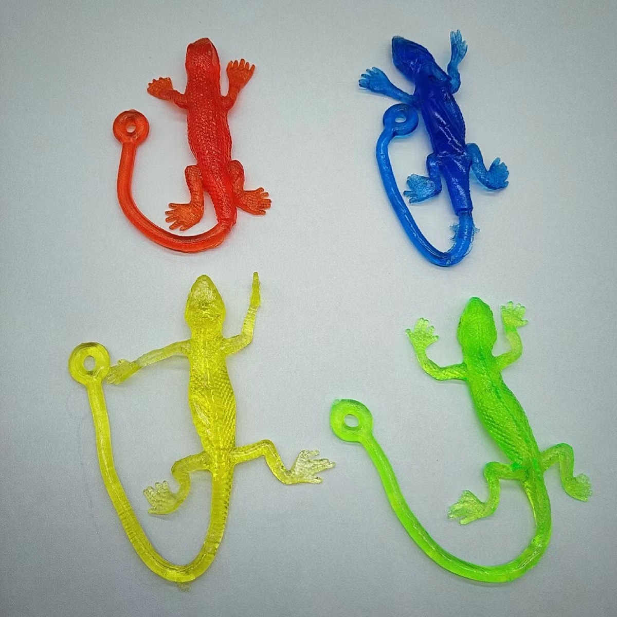 Cola suave ventilación lagarto Gecko escalada pared Spider-Man pegajoso 80 s nostálgico clásico juguete niños regalo puesto