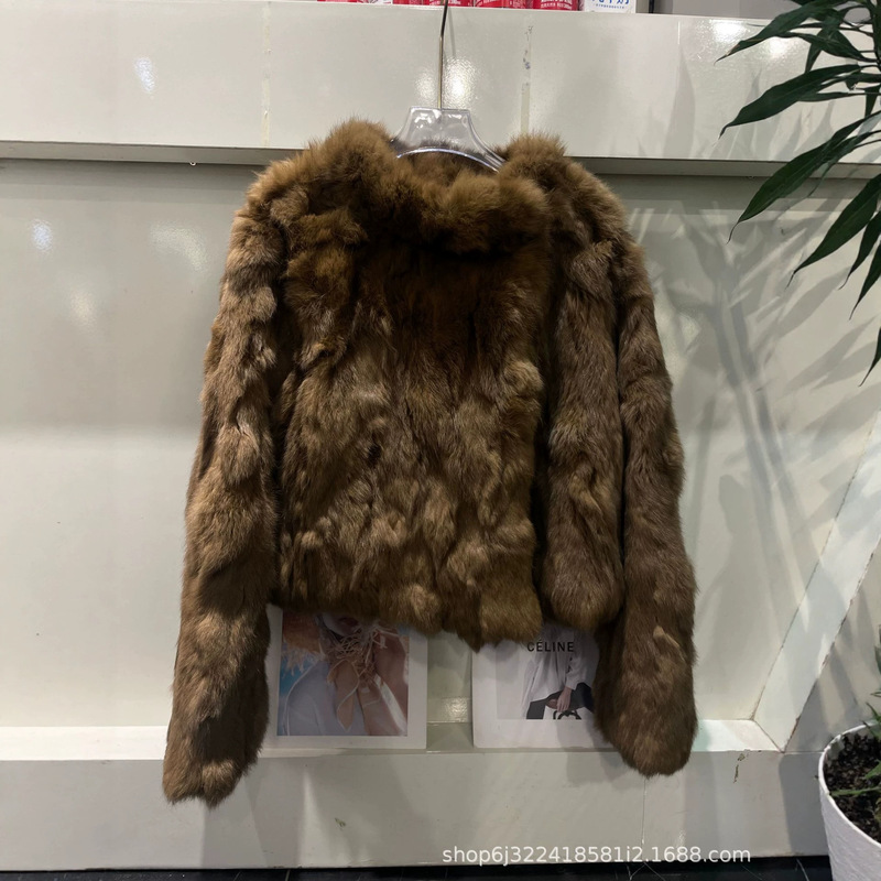 New Korean-style rabbit fur coat jacket for women, autumn and winter coat New Korean-style rabbit fur coat jacket for women, autumn and winter coat