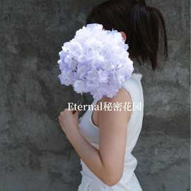 仿真绣球花王妃绣球228片加密花片绣球婚庆排花装饰路引跨境批发