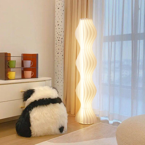 Floor Lamp with Grass Skirt, Living Room Sofa Side, Bedroom, Designer, Influencer, Nordic, Ins Style, Artistic Atmosphere Lamp