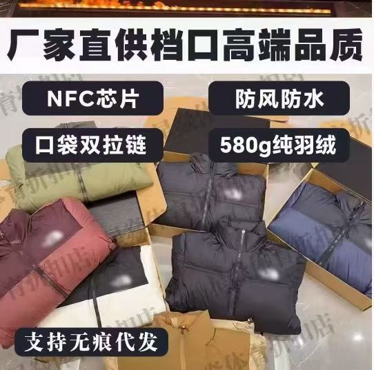 Putian Top-Tier Bei Jia 1996 down Jacket 700 Fill Power Embroidered Winter Unisex Loose-Fitting Puffer Jacket Wholesale