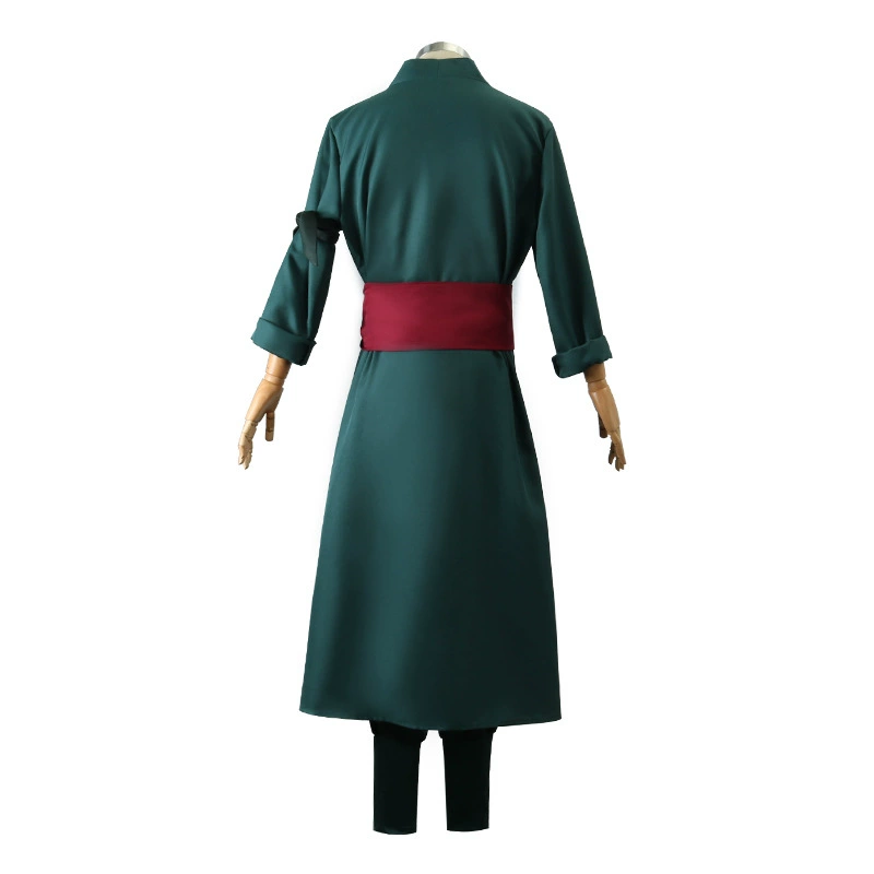 漫多 One Piece Zoro костюм одежды три Zoro Wano Country Zoro Juro юката косплей аниме костюм