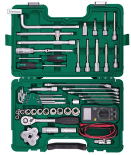 SATA Tools 49pcs Car Repair Comprehensive Set of Auto Repair Tools 09508