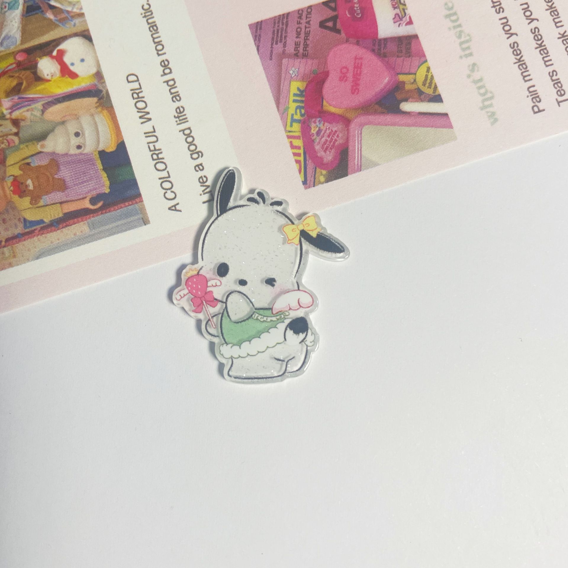 그냥 개를 무서워 2.9cm * 2cm (단장)