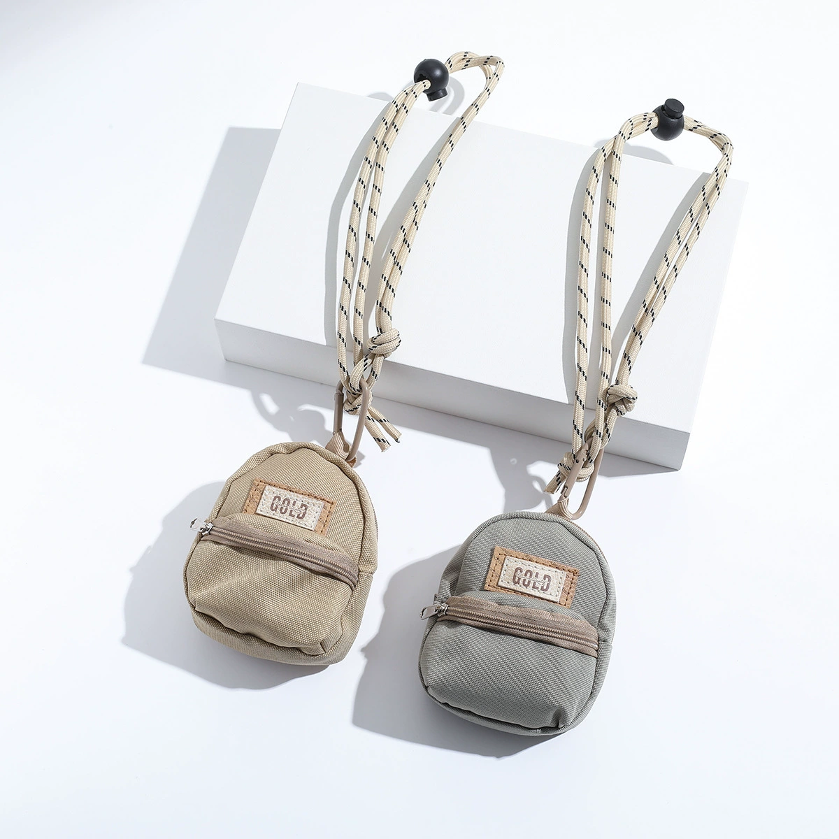Мини-сумка на шею, держатель для монет, сумка для наушников, маленькая персонализированная сумка через плечо, сумка через плечо для ключей, модная мужская маленькая сумка