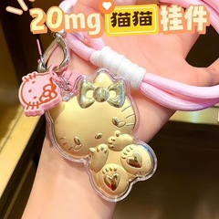 ハローキティ猫キーホルダーブレスレット KT 猫バッグペンダントジュエリー携帯電話チェーン屋台小物お土産