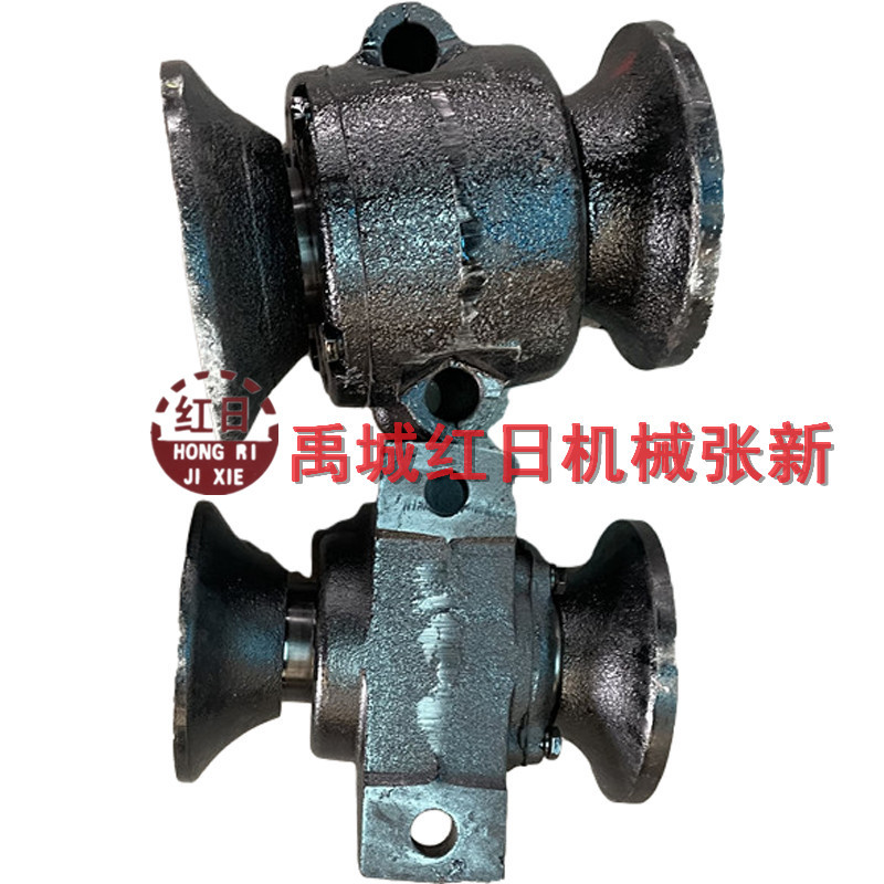 轻耙轴承座组合 圆盘耙配件轴承组合 铸钢轴承座组合带41mm方孔