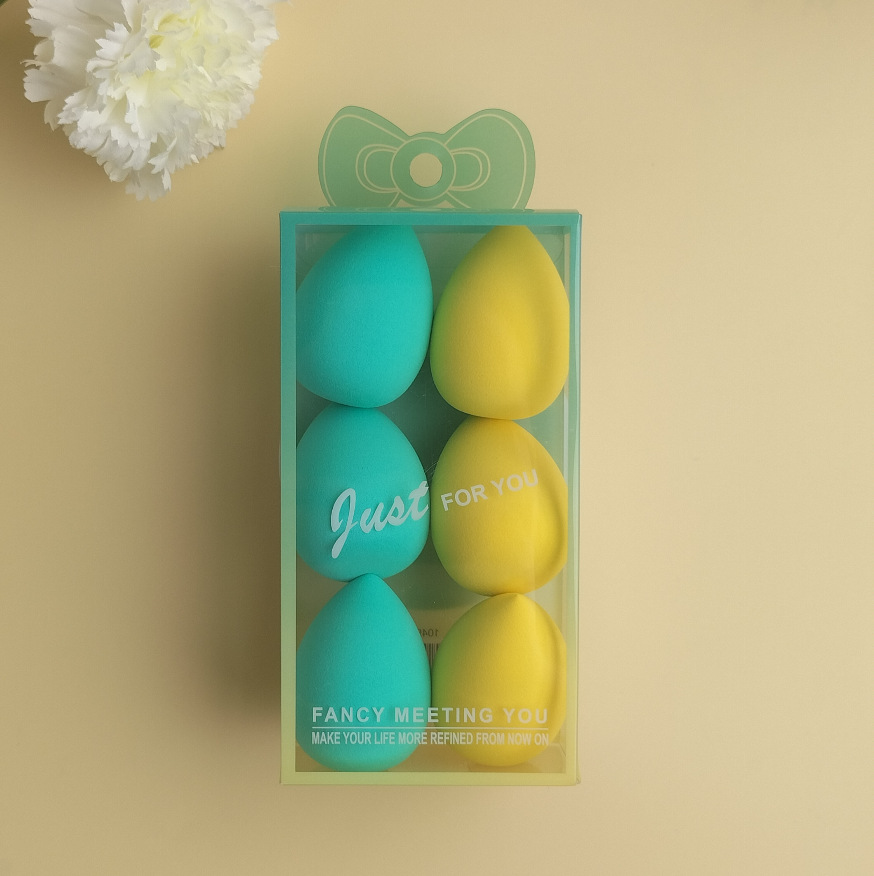 Cosméticos de belleza UV impresa arco colgante mascota caja de almacenamiento transparente polvo de maquillaje huevo mascota caja de almacenamiento transparente