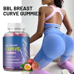 Жевательные конфеты «Breast Curve» с маракуйей, кривая «Мака плюс жевательные конфеты», производитель по индивидуальному заказу