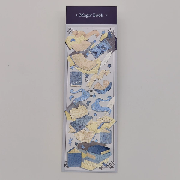 Light Blue Magic Book Roll
