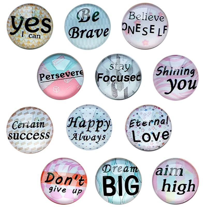 Новый креативный цветной текстурированный английский алфавит время драгоценный камень стекло патч мягкий магнитный холодильник наклейки 12 наборов