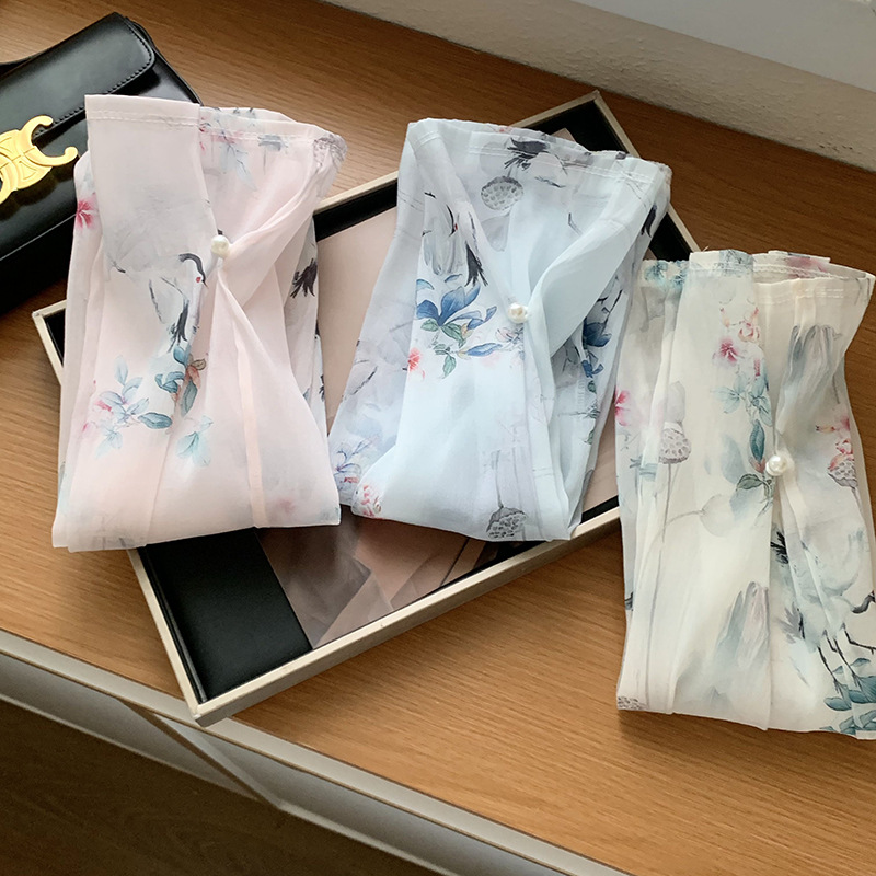 Nuevo súper hada conduciendo protector solar manga de hielo tubo recto suelto anti-ultravioleta estilo nacional manga de mano manga protector solar manga para exteriores