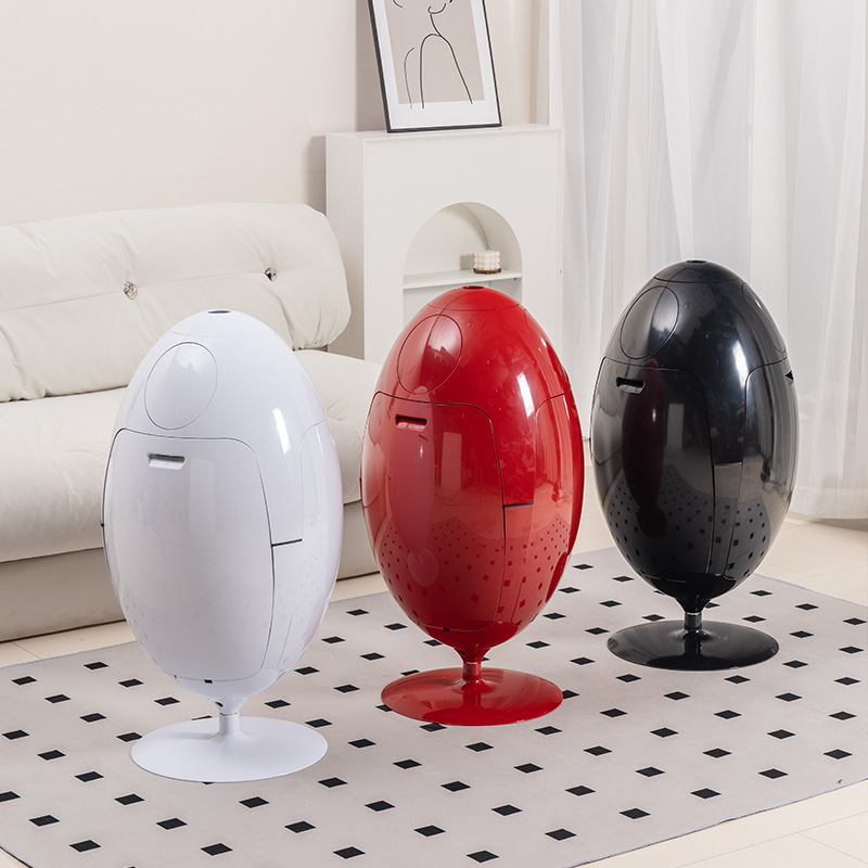 Environmental Protection Dinosaur Egg Sorting Trash Bin Open Kitchen Large Floor Ornaments Future Design Sense Senior Designer