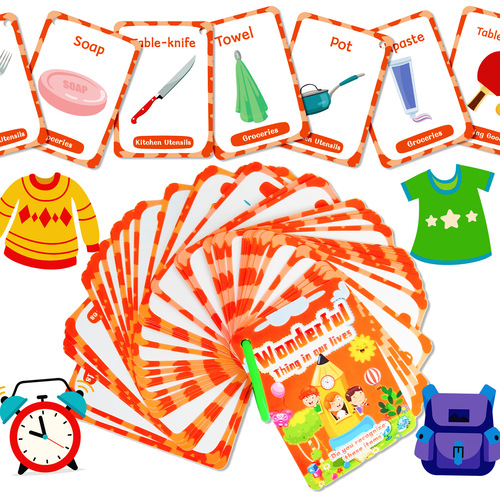 Early Childhood Cognitive Cards for Cross-Border Amazon: Phonetic Auditory Training Alphabet Recognition Cards for Young Children