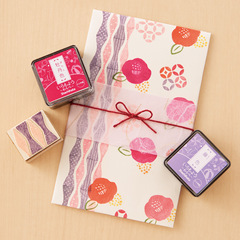 Japan Shachihata Flag Mini Ink Pad Handbook Seal Mini Ink Pad Square Oily Ink Pad