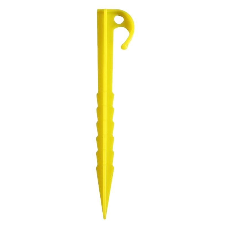 Amazon Cross-Border Tent Plastic Ground Nails Tent Accessories 5.5inch Serrated Plastic Ground Nails 14.5cm Ground Nails