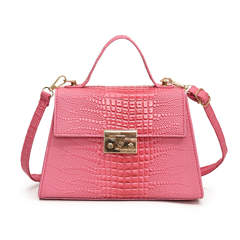 Bolso de hombro casual, bolso de mochila de patrón de pescado, invierno 2024 nuevo estilo de moda simple bolso de mano bolso de mujer