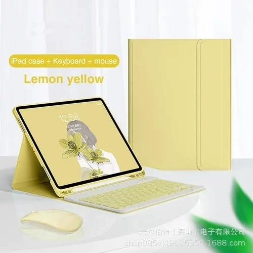 Чехол (Apple iPad 11'') с Bluetooth-клавиатурой, держателем для стилуса, несколько цветов