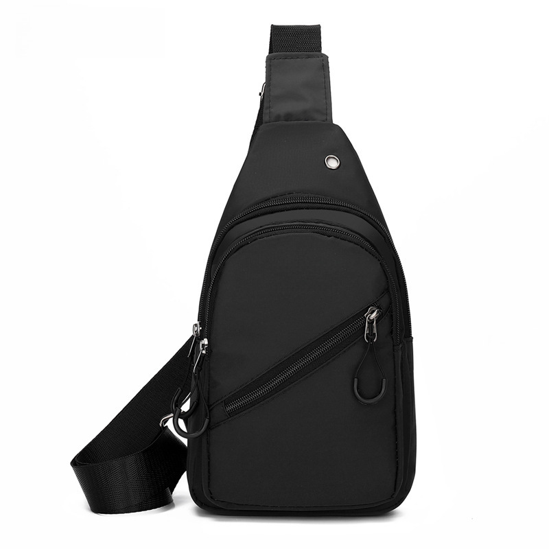 New Oxford Cloth Chest Bag Korean Style Large Capacity Men's Chest Bag Outdoor Leisure Travel Chest Bag Wholesale