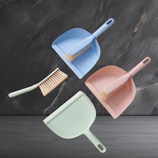Household Desktop Hair Cleaning Broom Dustpan Set Mini Plastic Garbage Shovel Wholesale Kang Sweeping Bed Broom